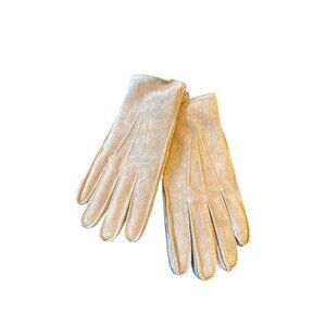 NWT Vintage Fownes Mens Genuine Leather Tan Gloves Size L